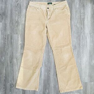 Eddie Bauer Tan Wide Leg Jeans